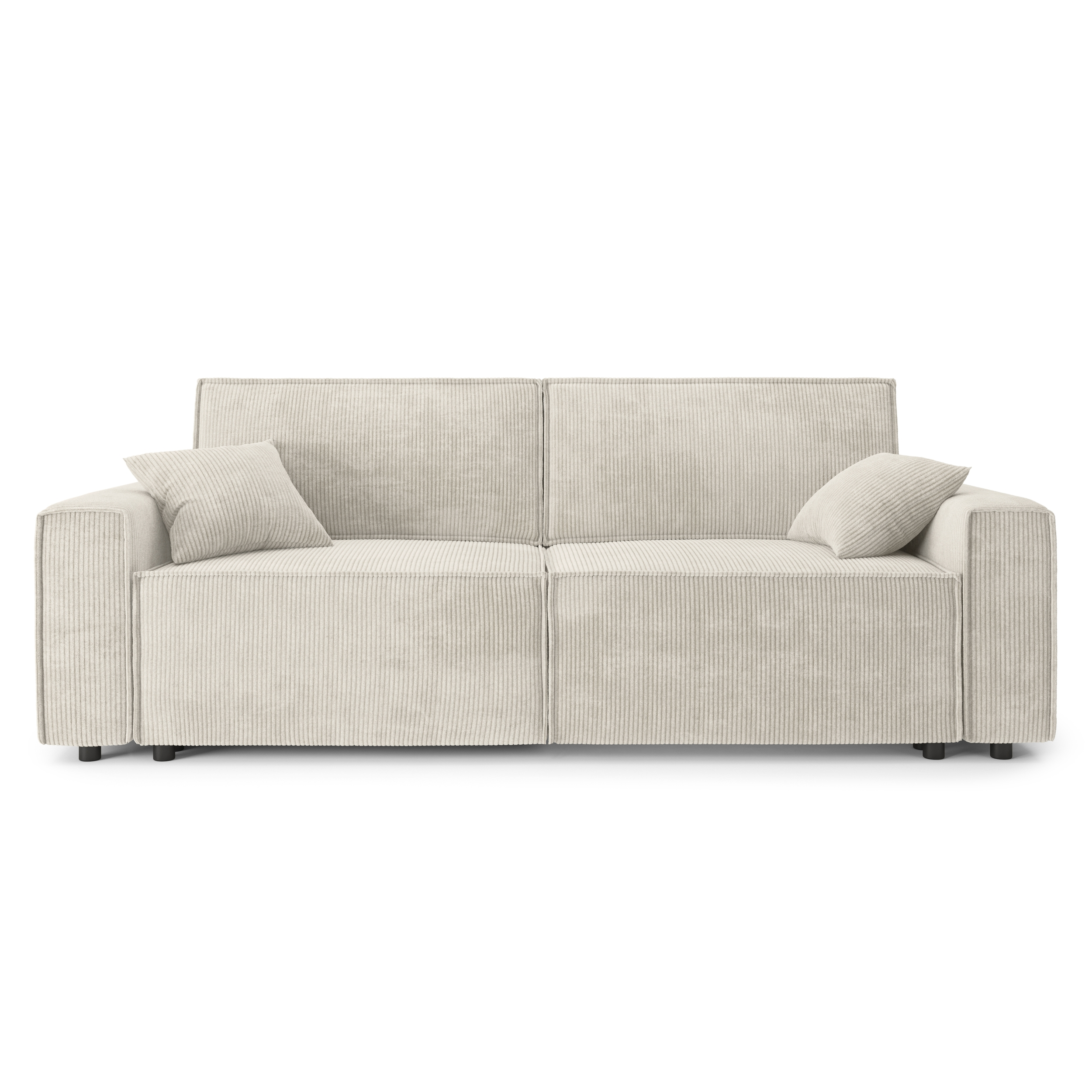 DURIF-Canape-droit-convertible-3-places-en-velours-cotele-1