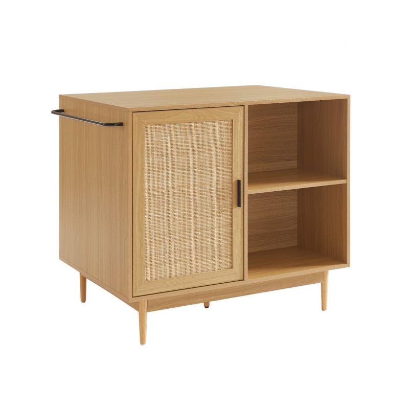 ilot-central-amana-effet-chene-et-cannage-rotin-100cm (2)