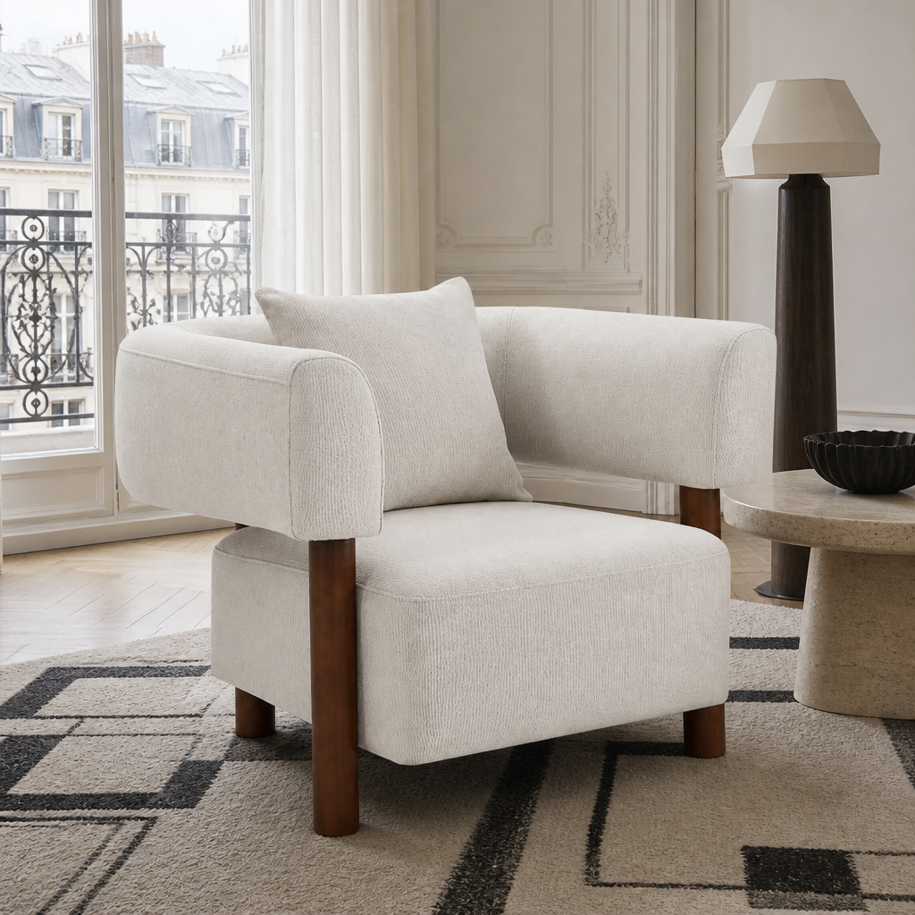 3why0b.png Fauteuil tissu 1 place RIVAGE, vue 2 – Gaucet