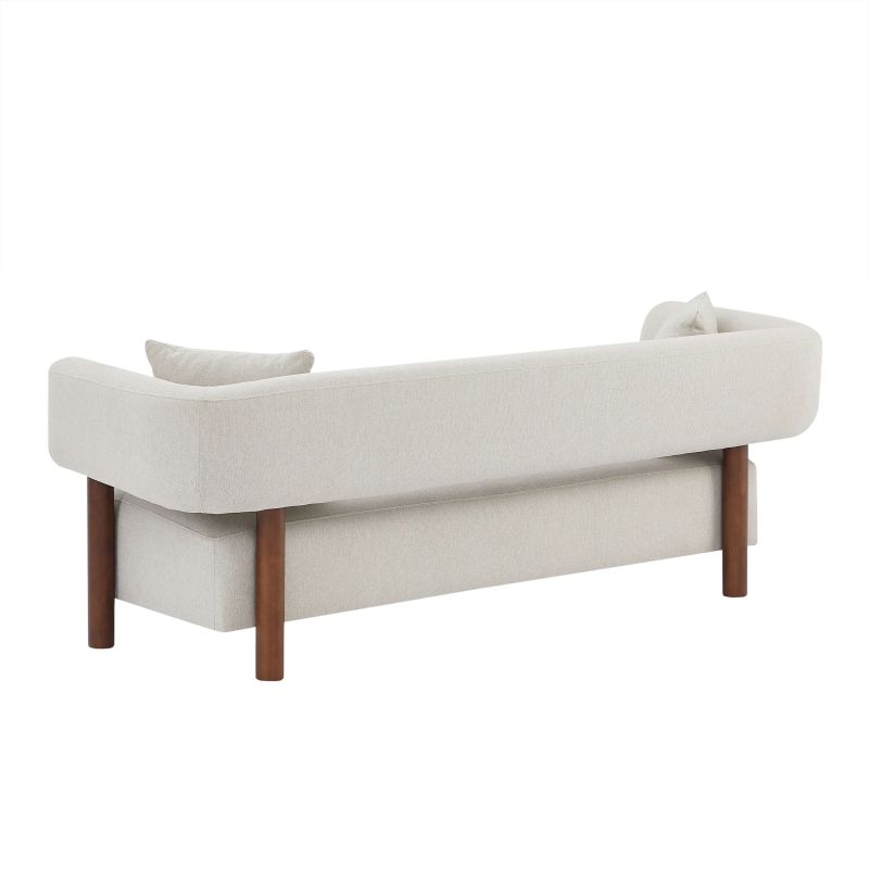 Canapé droit tissu 3 places RIVAGE, vue 5 – Gaucet