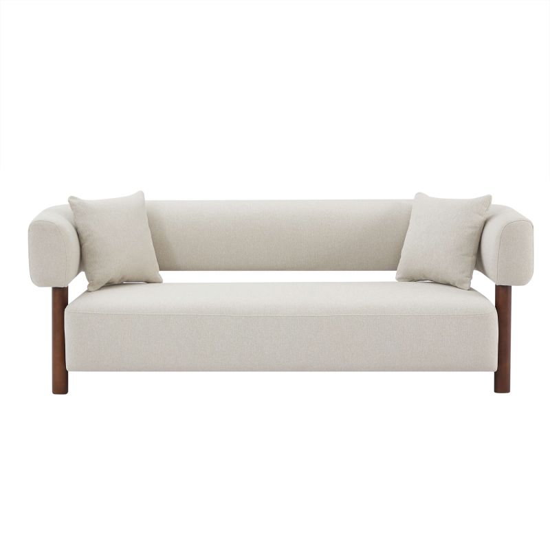 Canapé droit tissu 3 places RIVAGE – Gaucet
