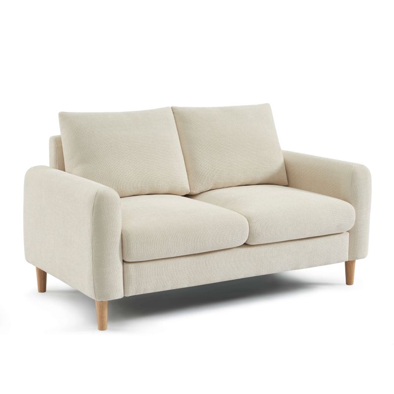Canapé fixe droit tissu chenille 2 places VENDOME, vue 4 – Gaucet