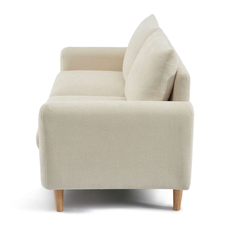 Canapé fixe droit tissu chenille 2 places VENDOME, vue 5 – Gaucet