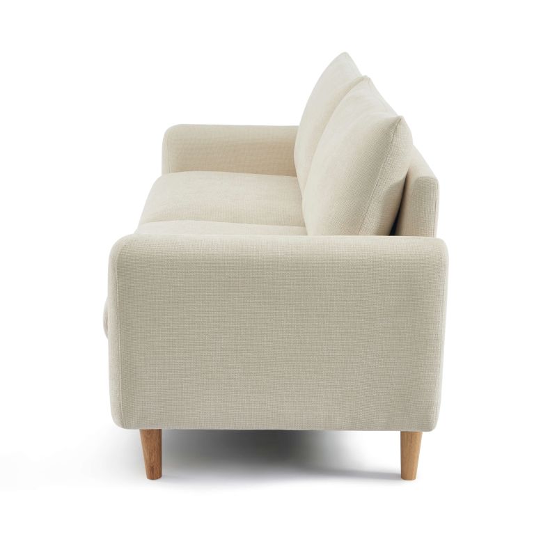 Canapé droit fixe tissu chenille 3 places VENDOME, vue 5 – Gaucet