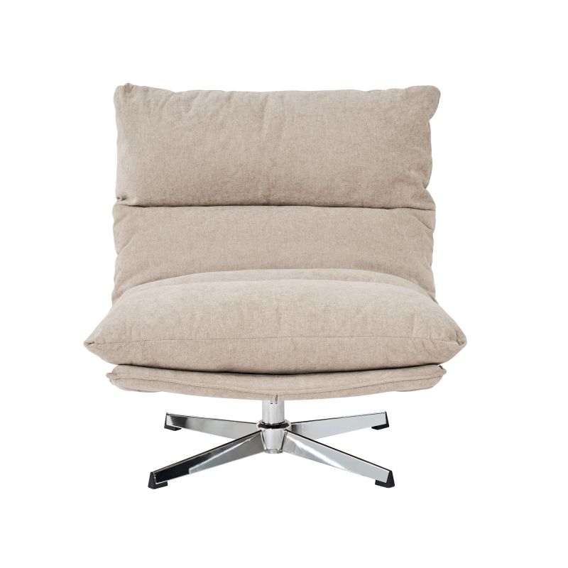 fauteuil-hygea-tissu-taupe-1-place-13.jpg Fauteuil rotatif tissu 1 place CHANTILLY, vue 4 – Gaucet