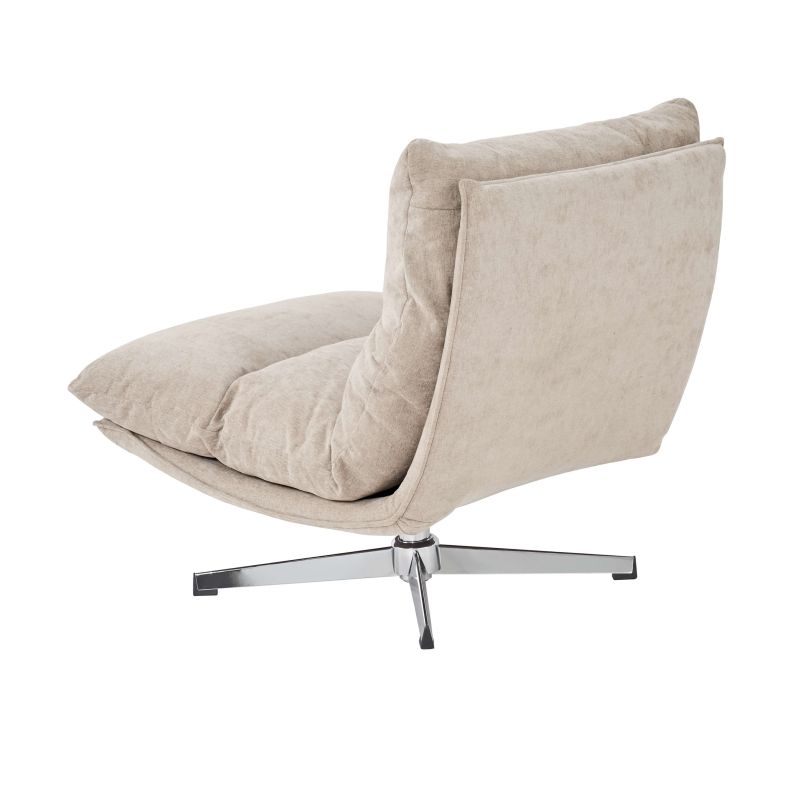 fauteuil-hygea-tissu-taupe-1-place-14.jpg Fauteuil rotatif tissu 1 place CHANTILLY, vue 5 – Gaucet