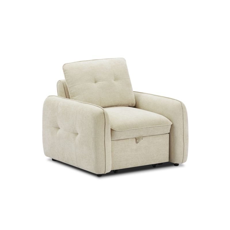 Fauteuil convertible chenille 1 place DEAUVILLE – Gaucet
