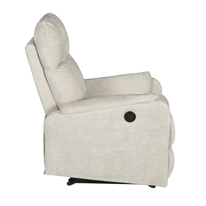 Fauteuil relax électrique tissu 1 place LUMIO, vue 8 – Gaucet