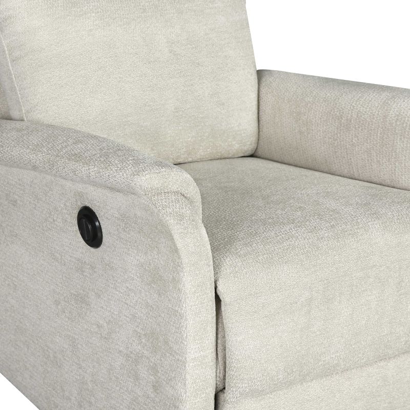Fauteuil relax électrique tissu 1 place LUMIO, vue 10 – Gaucet