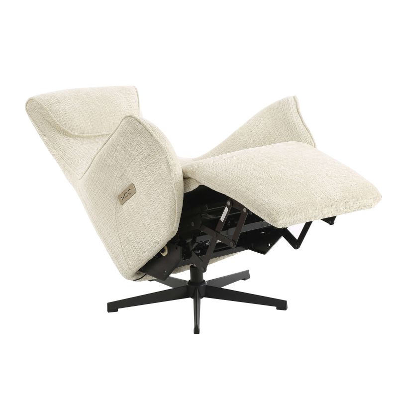 Fauteuil relax électrique rotatif tissu 1 place MISTRAL, vue 3 – Gaucet